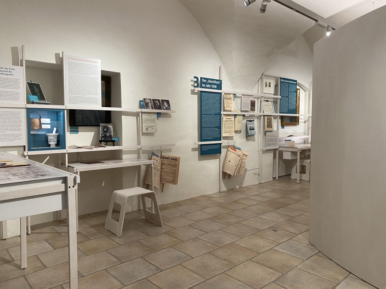 museumkrems, Zeitgeschichte-Werkstatt, Innenaufnahme 2025